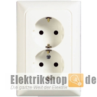 Steckdose 2-fach senkrecht volle Platte Creo uw 776173 Legrand