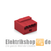 MICRO-Verbindungsdosenklemme 4-Leiter rot 243-804 WAGO