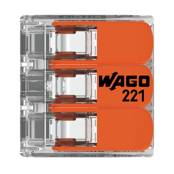 WAGO 221-483 Verbindungsklemmen-Set 3 Leiter