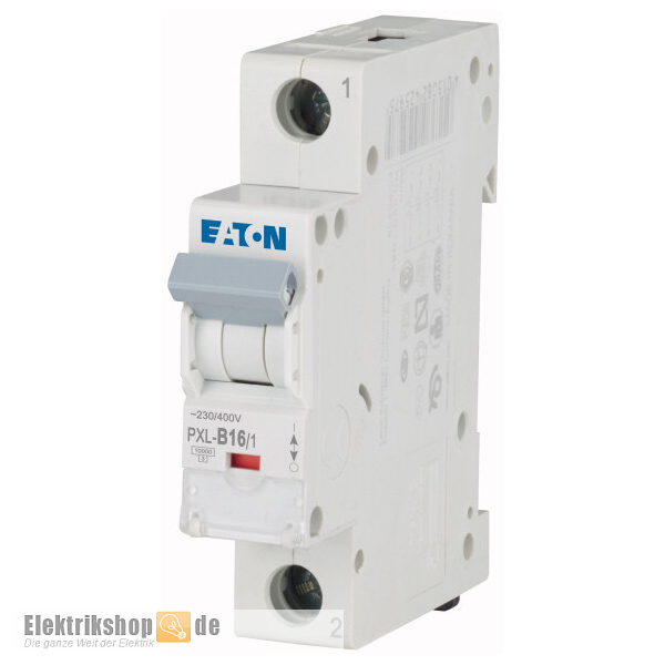 Eaton PXL-B16/1  16A Leitungsschutzschalter 1-polig