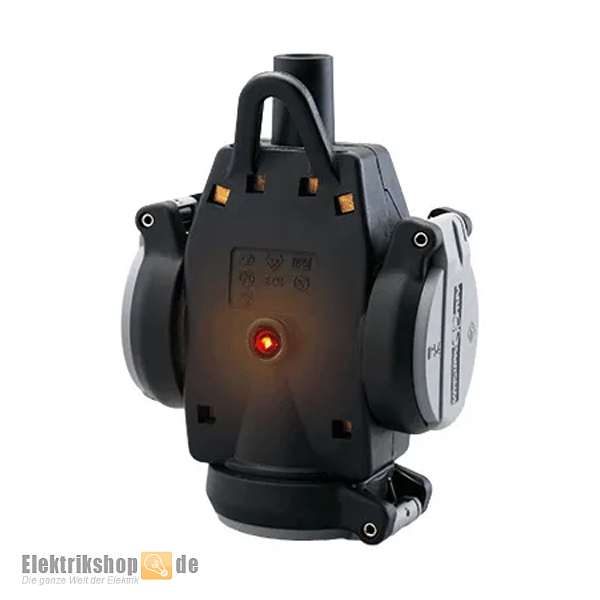 Vollgummi Hängekupplung 3fach IP54 Professional grau 1173563 ABL