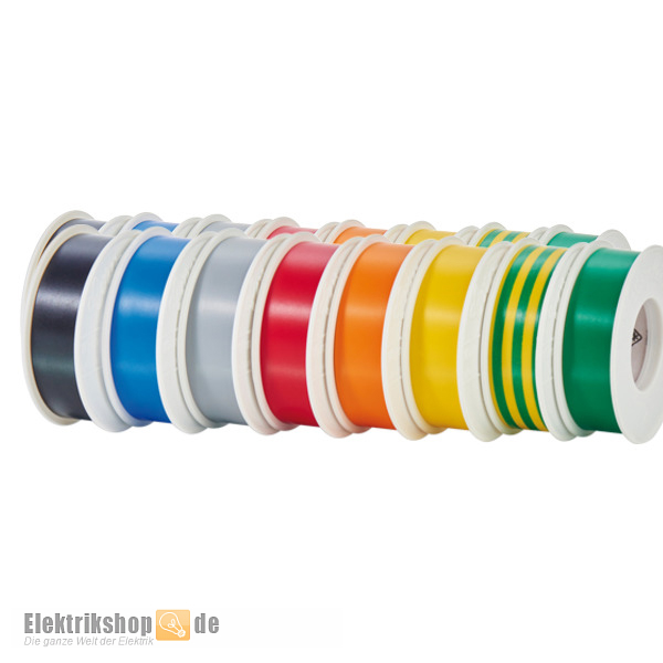 25m Rolle Elektro Isolierband 19mm div. Farben Coroplast