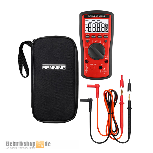 Digital-Multimeter MM 2-2 044692 Benning