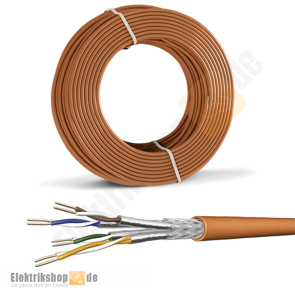 250m Ring Daten-/Netzwerkkabel CAT. 7 4P UC900 SS23 Draka