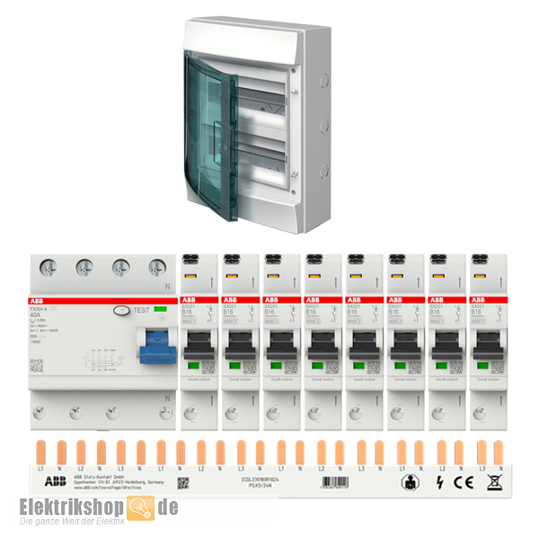 FR-Verteiler Set 2-reihig Striebel und John / ABB Flexline